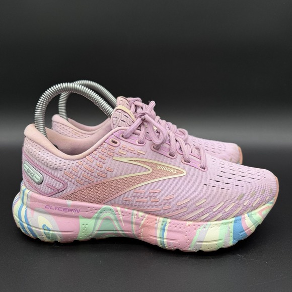 Brooks Shoes - Brooks Glycerin 20 Empower Her Womens Size 7 B Orchid Violet Running Shoes